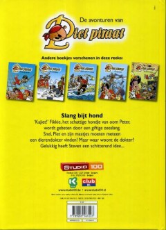 Piet Piraat voorleesboek / Hond zoekt baasje / Piet Piraat / 0 achterkant