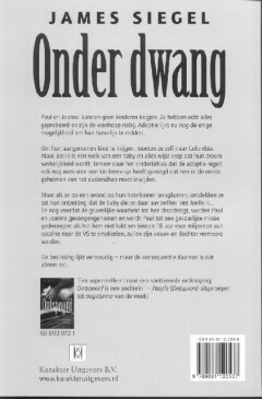 ONDER DWANG achterkant