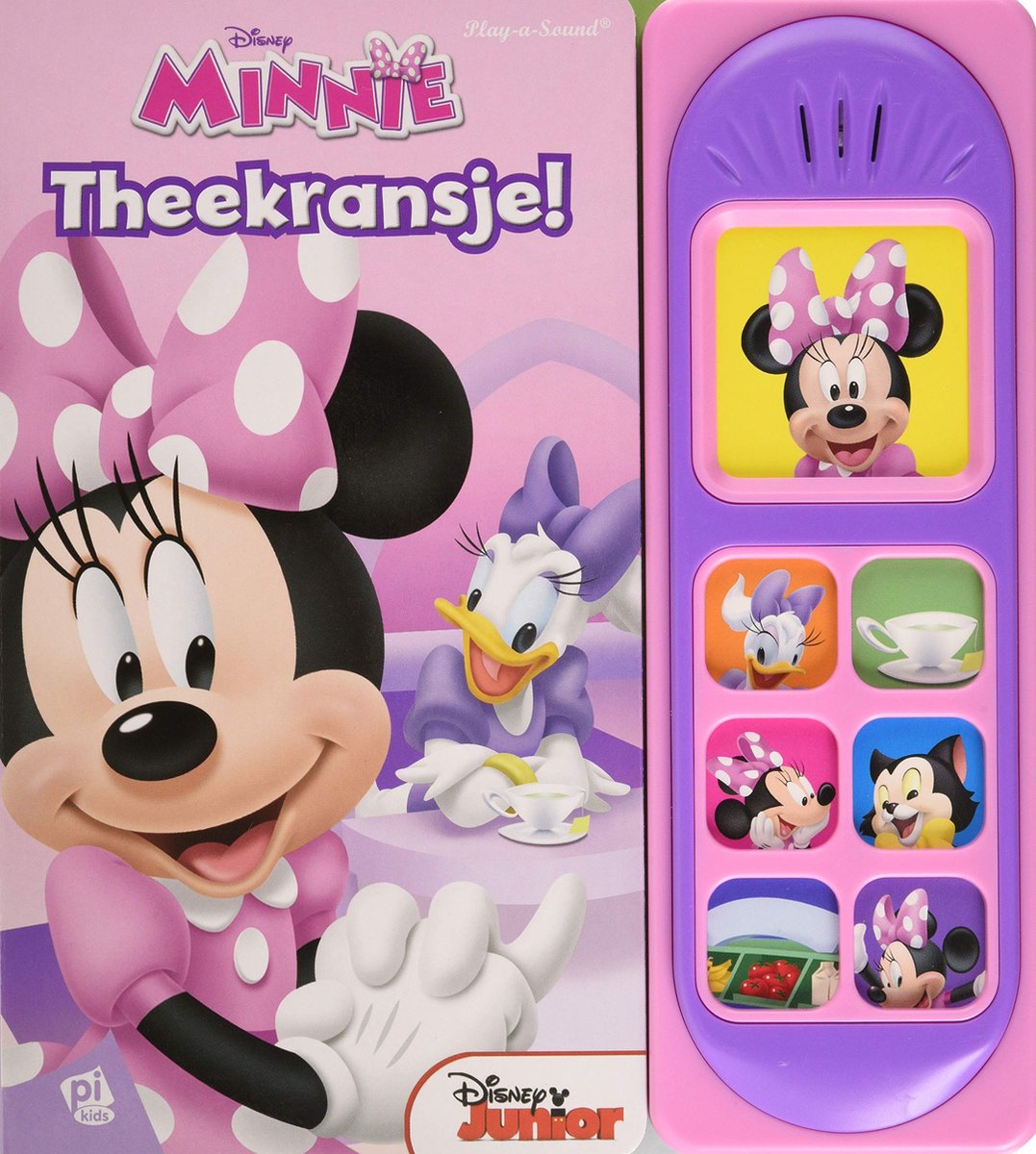Disney Minnie - Theekransje geluidenboek