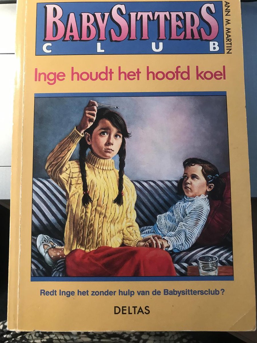 boekenbalie_9789024342167_cover Inge houdt hoofd koel / Babysittersclub / 4