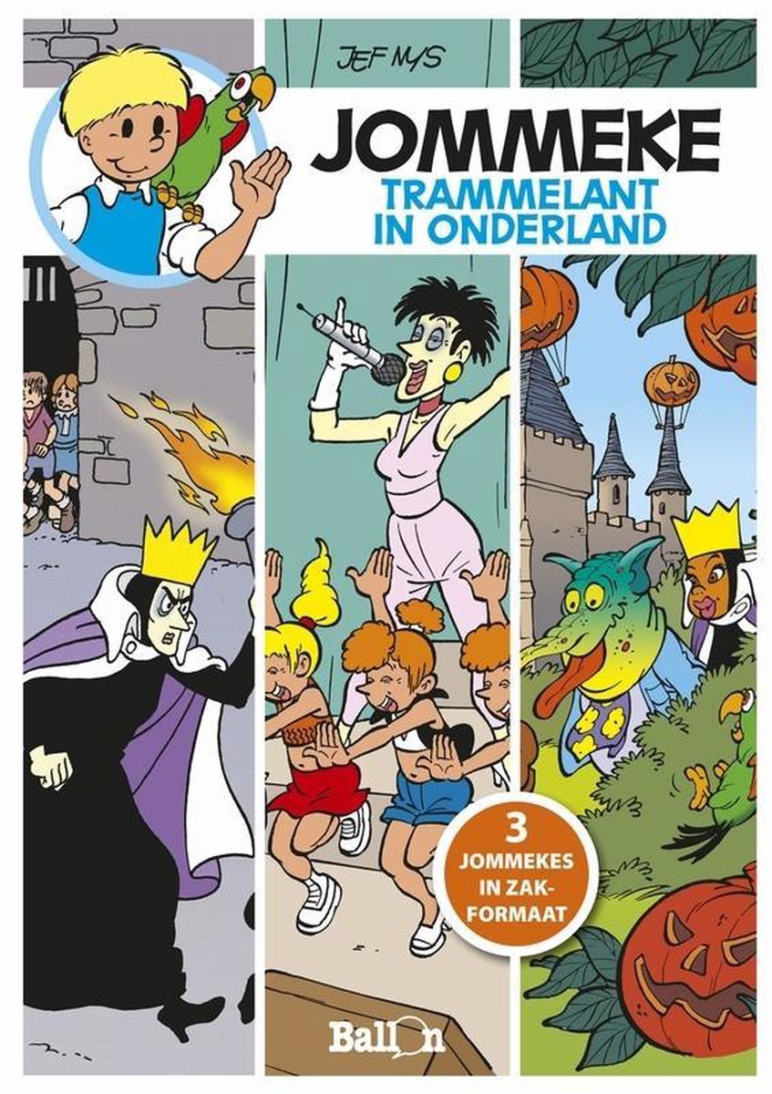 boekenbalie_9789063348489_cover Jommeke pocket 03. trammelant in onderland