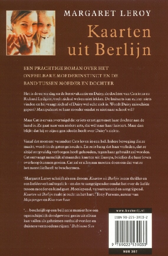 Kaarten uit Berlijn achterkant