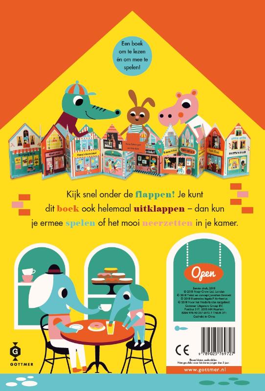 De winkelstraat De winkelstraat achterkant