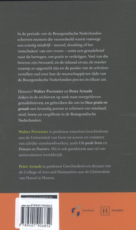 Onze gratie en genade achterkant