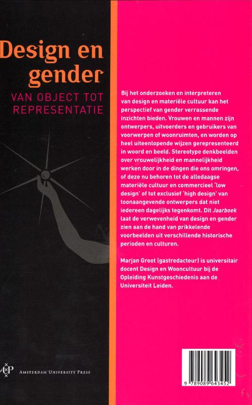 Design en gender / Jaarboek voor vrouwengeschiedenis / 31 achterkant