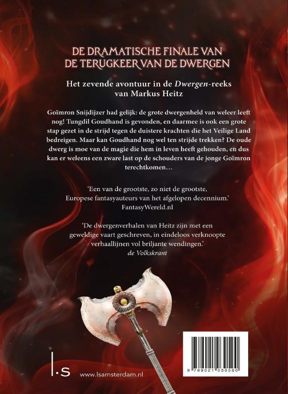 De dwergen 7 -   De Terugkeer van de Dwergen 2 achterkant