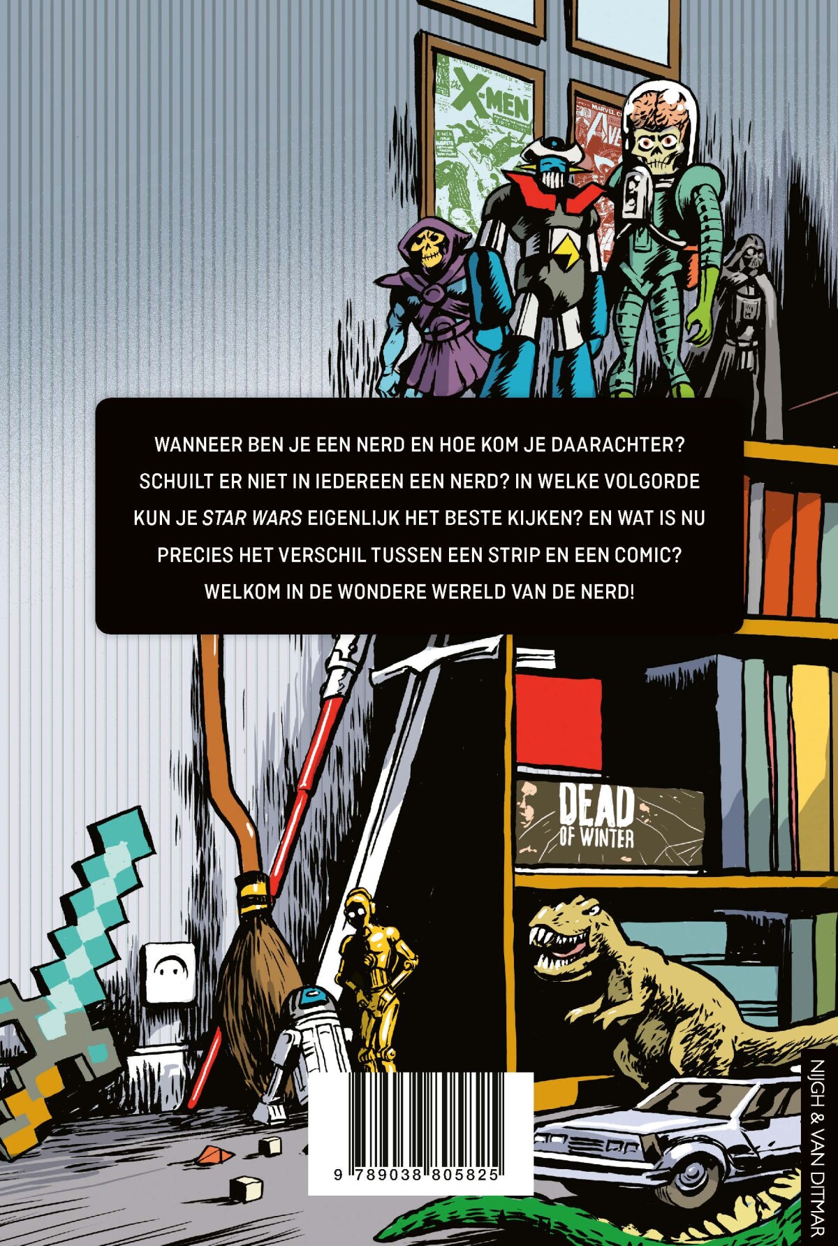 Nerds! Nerds! achterkant
