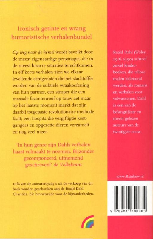 Rainbow Pockets Op Weg Naar De Hemel achterkant
