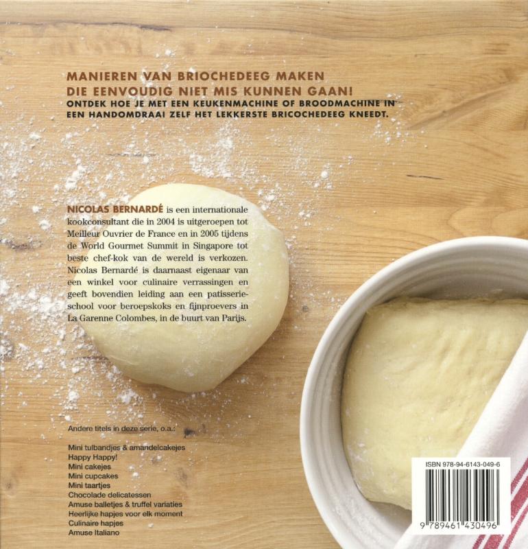 Brioche / Creatief Culinair Brioche / Creatief Culinair achterkant