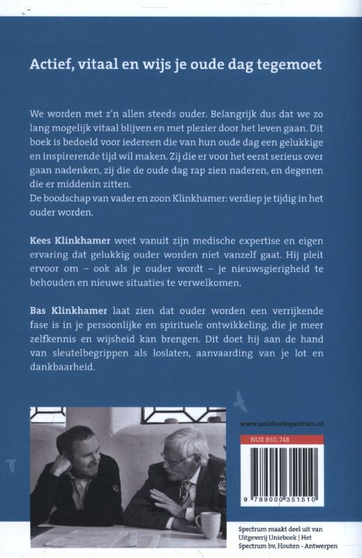 Gelukkig ouder worden achterkant