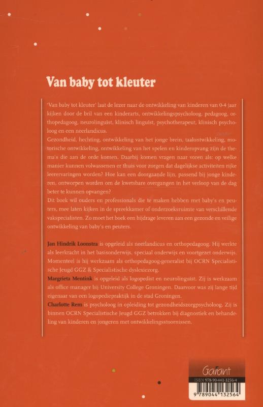 Van baby tot kleuter achterkant