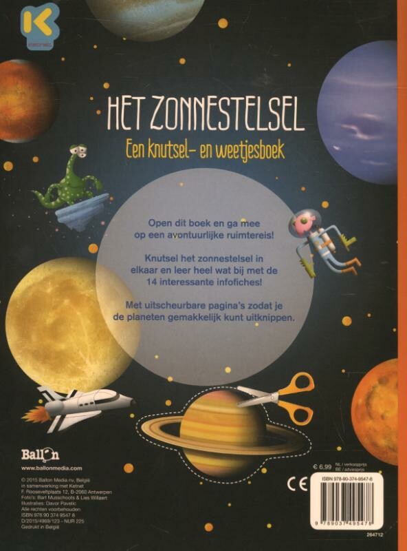 Het zonnestelsel / Ketnet / 0 achterkant