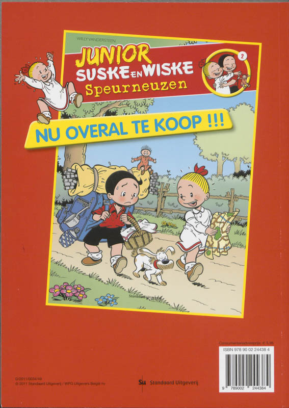 Suske En Wiske Junior Zomerplezier achterkant