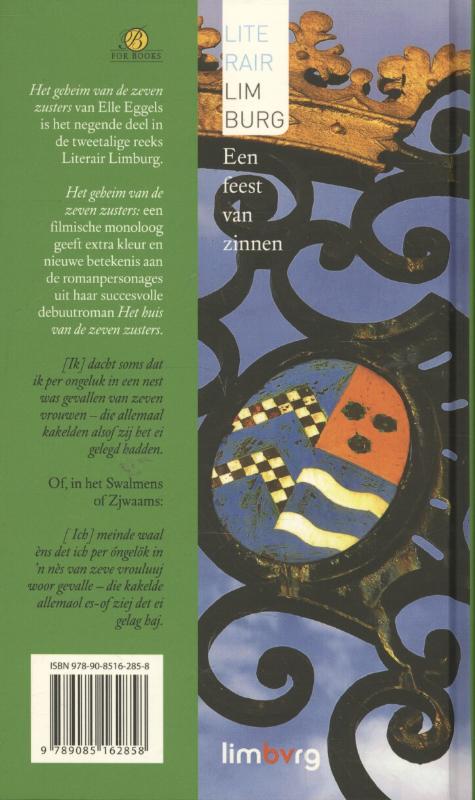 Literair Limburg - Het geheim van de zeven zusters Literair Limburg - Het geheim van de zeven zusters achterkant
