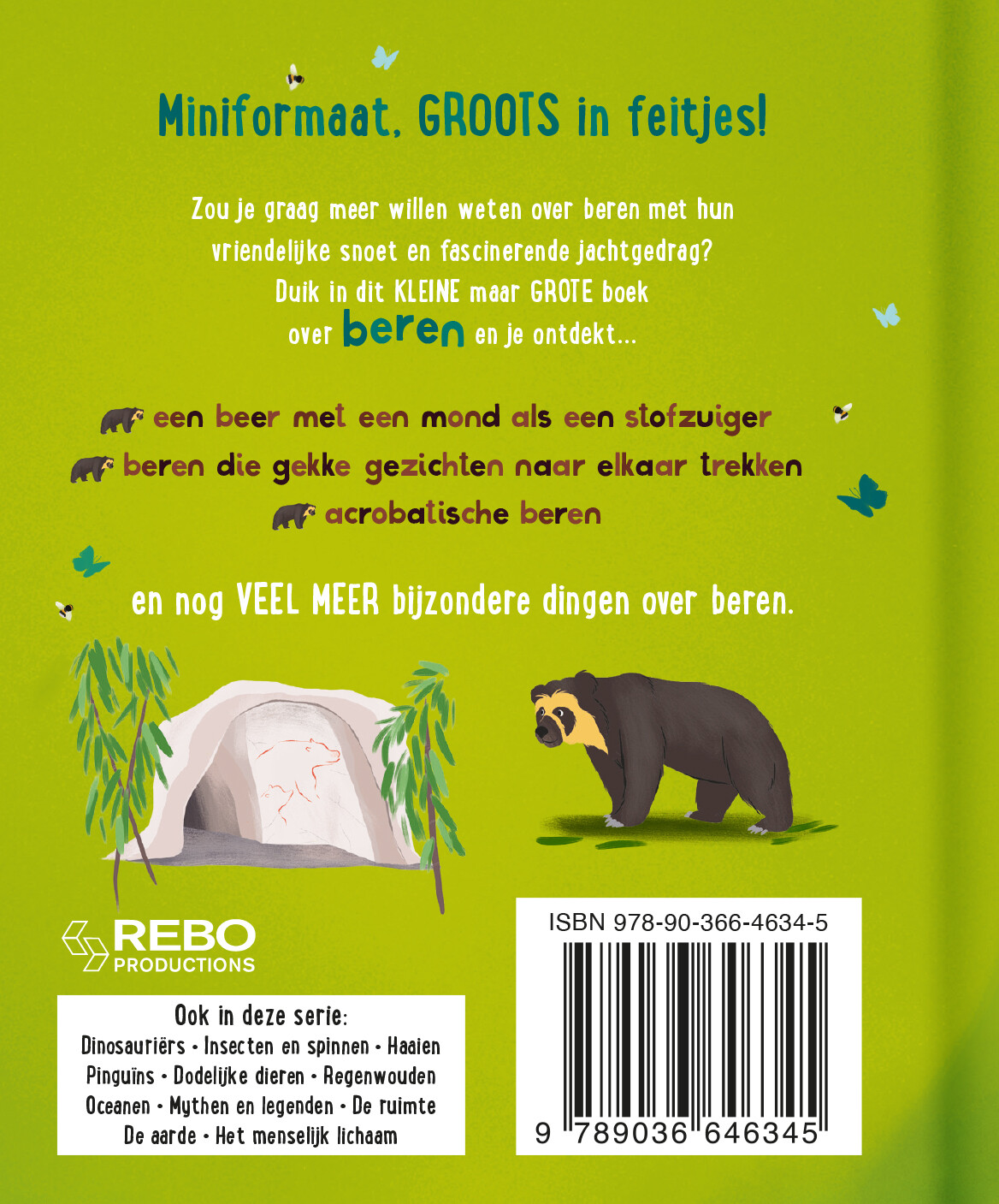 Het kleine maar grote boek over beren achterkant