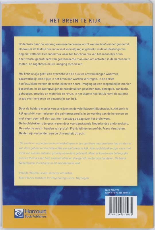 Het brein te kijk Het brein te kijk achterkant