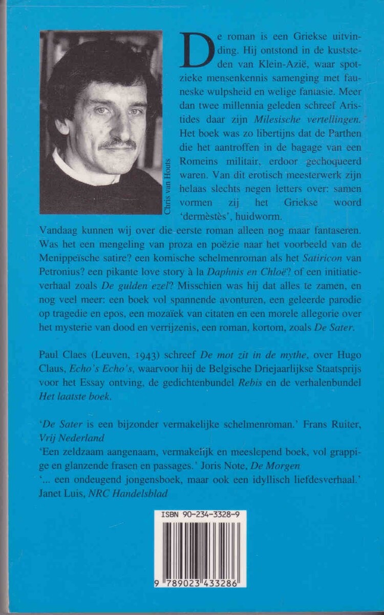 De Sater / BB-literair achterkant