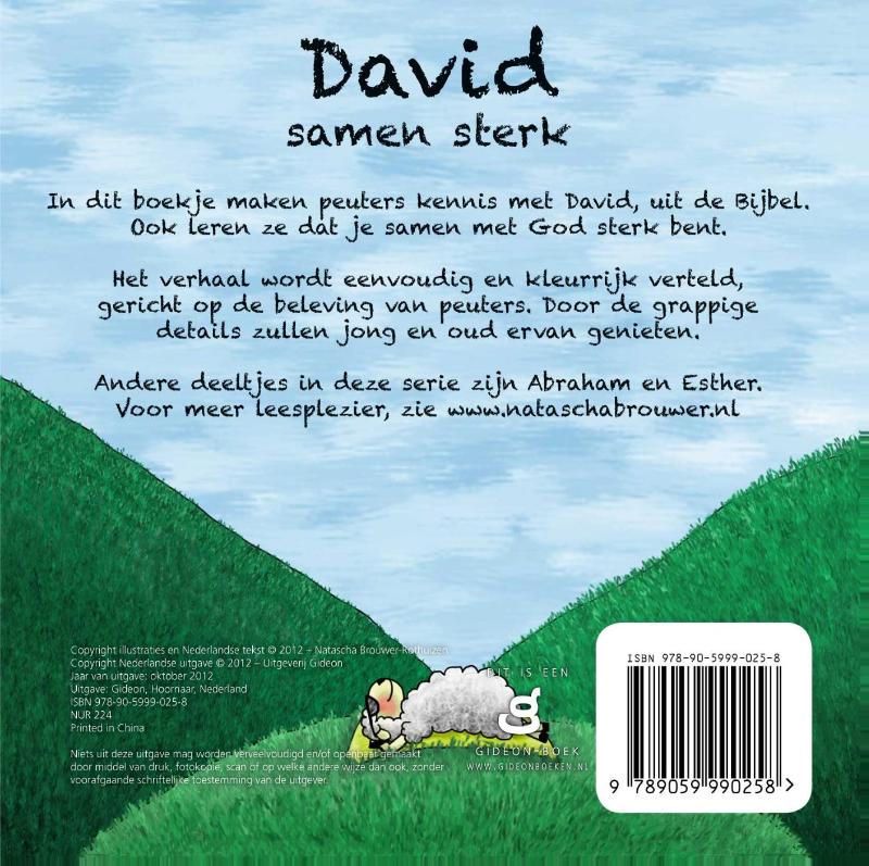 David / PeuterBijbelboekjes achterkant