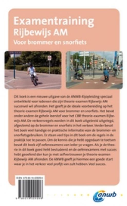 Slagen in het verkeer / Examentraining / ANWB Rijopleiding Slagen in het verkeer / Examentraining / ANWB rijopleiding achterkant