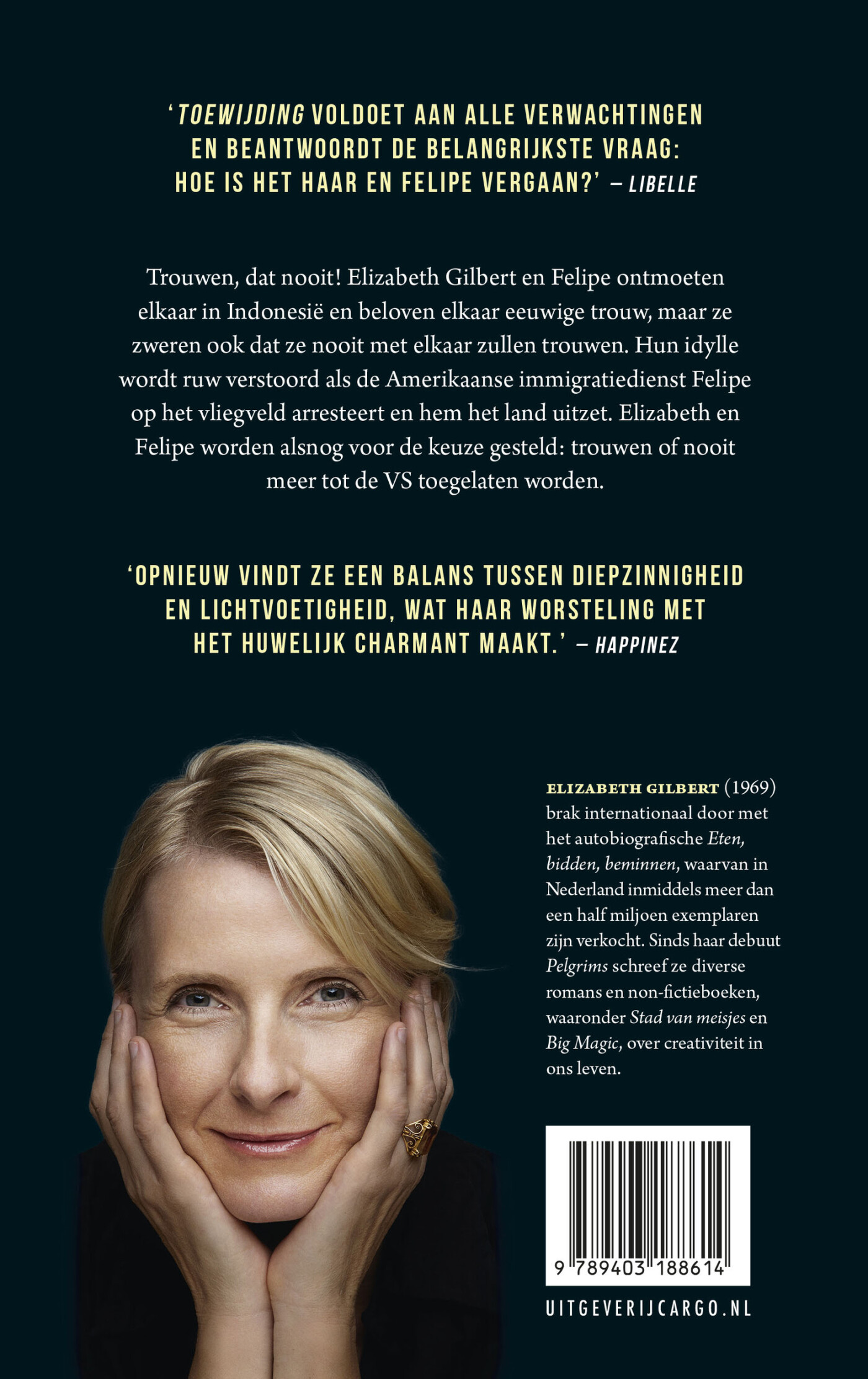 Toewijding achterkant