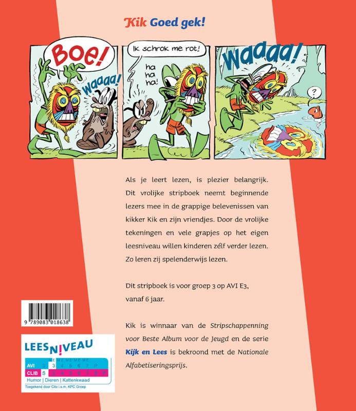 Kik / Goed gek! / Kijk en Lees achterkant