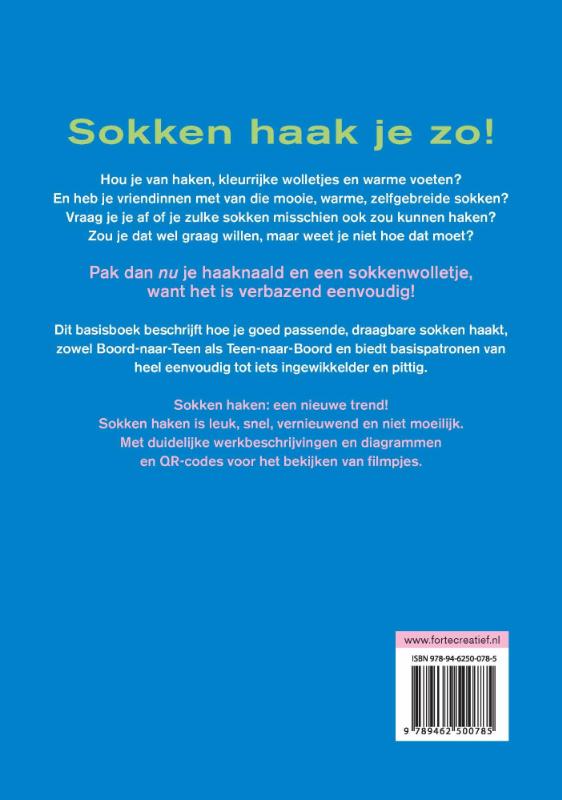 Sokken haak je zo! Sokken haak je zo! achterkant