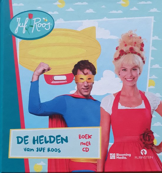 Juf Roos - De Helden van Juf Roos - Boek - CD - Hardcover