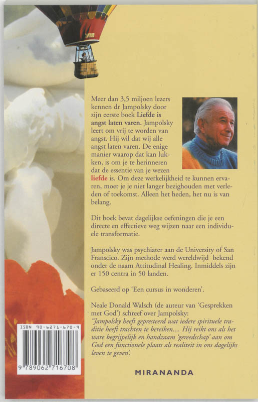 Liefde is angst laten varen Liefde is angst laten varen achterkant