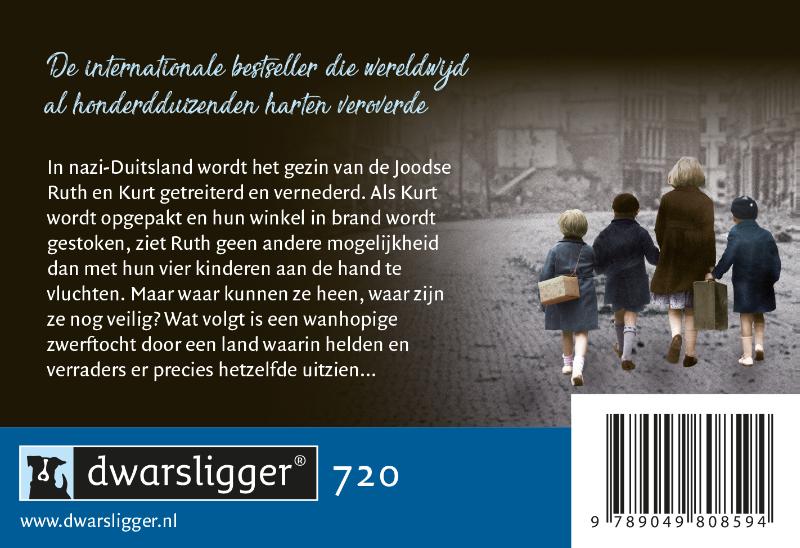 Familie op de vlucht / Dwarsligger / 720 achterkant