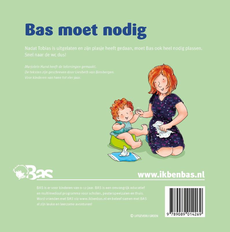 Bas moet nodig / Bas achterkant