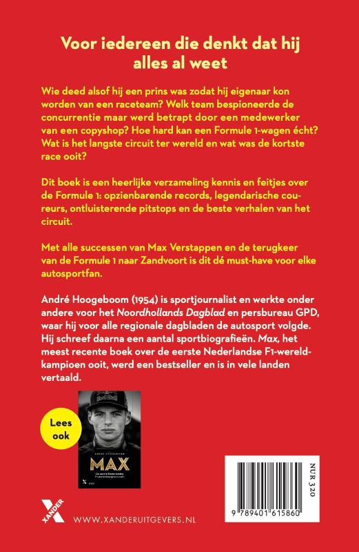 Formule 1 / Expert / 1 achterkant