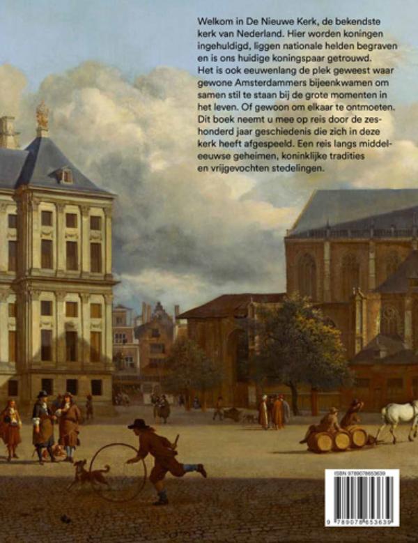 De nieuwe kerk Amsterdam achterkant