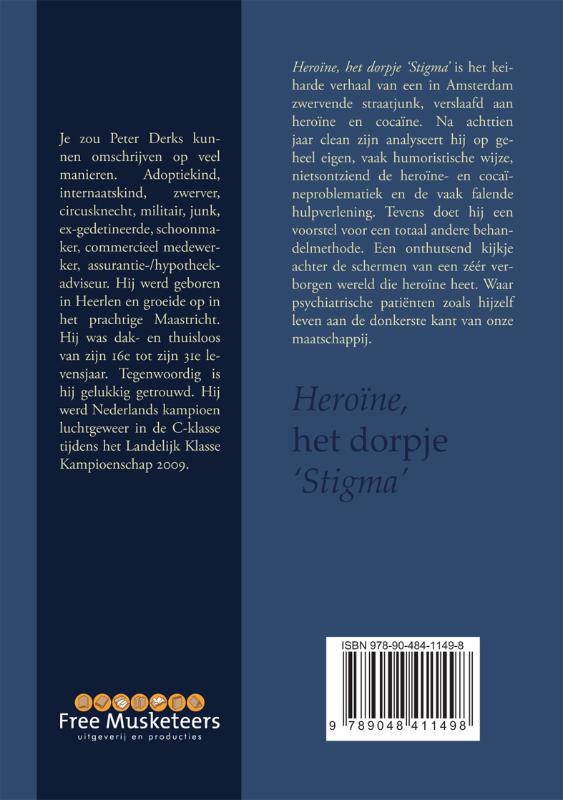 Heroïne, het dorpje 'Stigma' achterkant