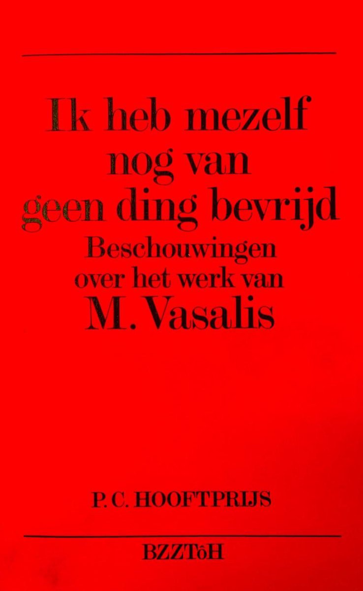IK HEB MEZELF NOG VAN GEEN DING BEV