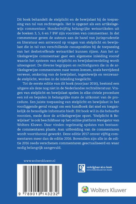 Stelplicht & Bewijslast 2017 achterkant