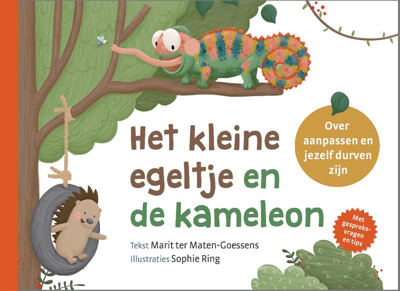 Het kleine egeltje en de kameleon