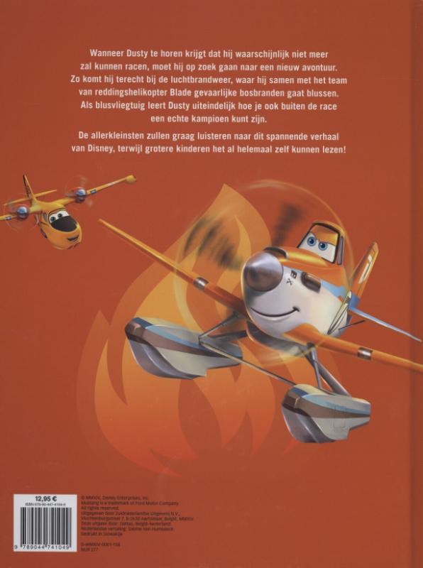 Disney Planes - Planes 2 groot verhalenboek achterkant