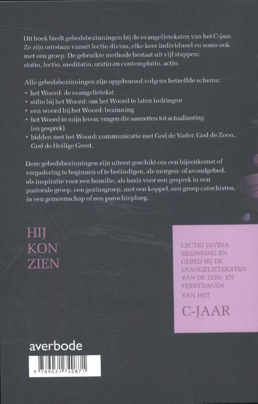 C-jaar - Hij kon zien achterkant