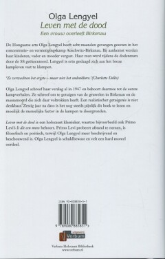 Leven met de dood / Verbum Holocaust Bibliotheek achterkant