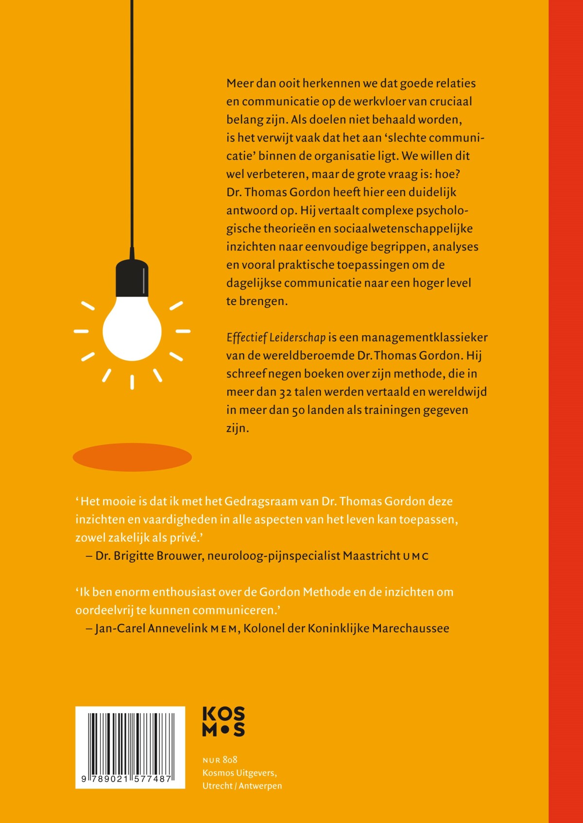 Effectief leiderschap Effectief leiderschap achterkant