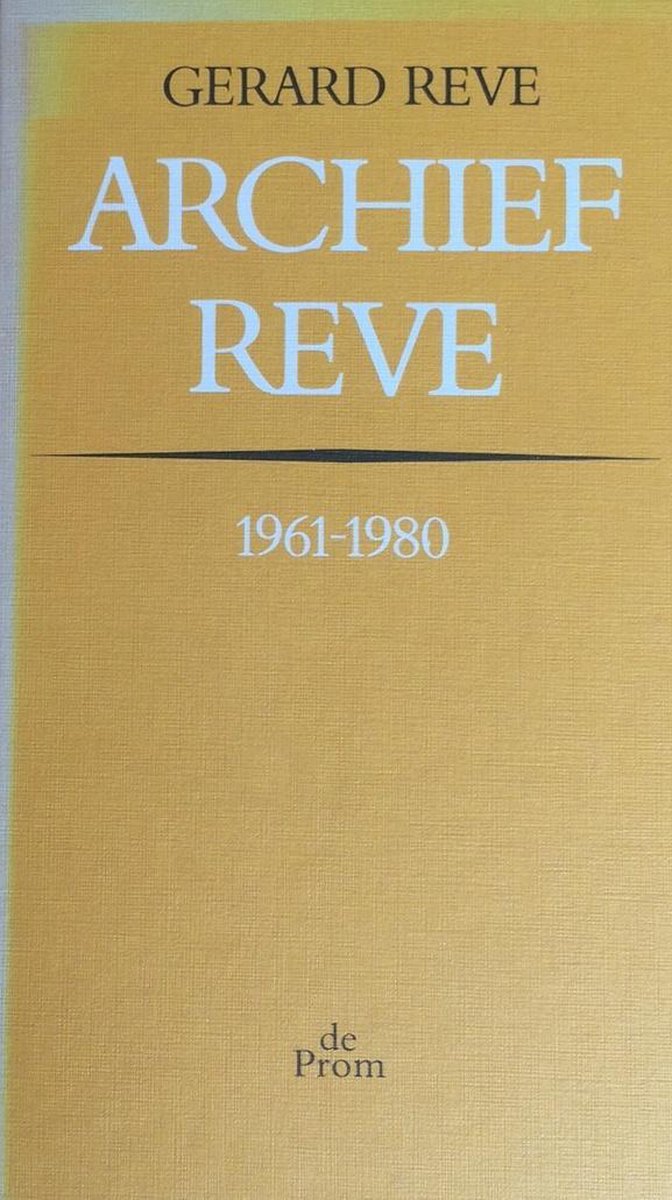 Archief Reve 1961-1980