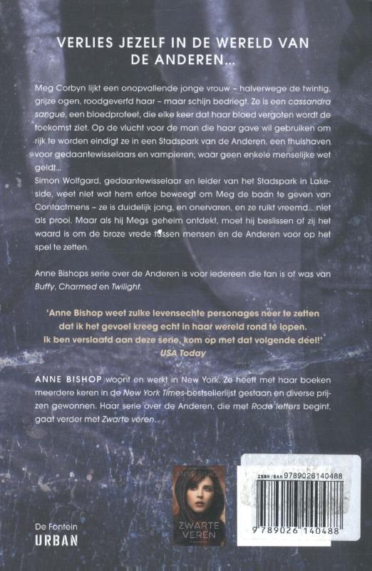 Rode letters / De Anderen / 1 achterkant
