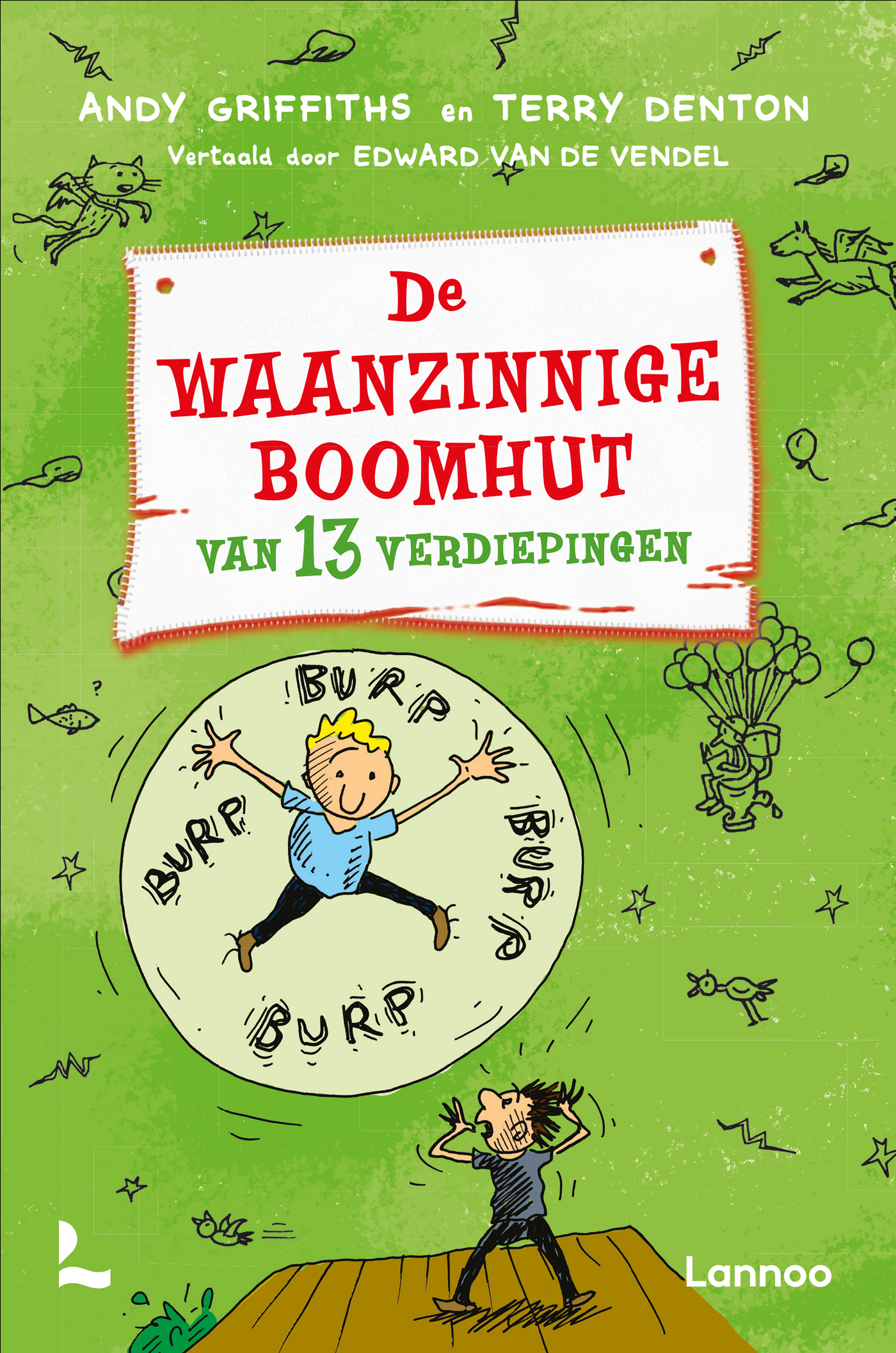 De waanzinnige boomhut van 13 verdiepingen - paperback / De waanzinnige boomhut