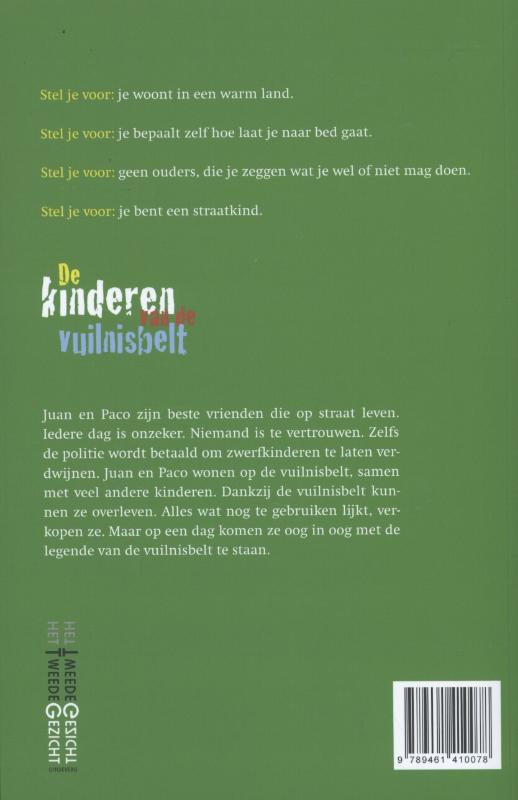 De kinderen van de vuilnisbelt De kinderen van de vuilnisbelt achterkant