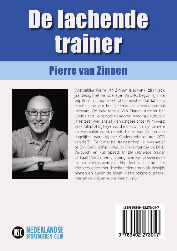 De lachende trainer De lachende trainer achterkant