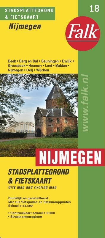 Nijmegen plattegrond