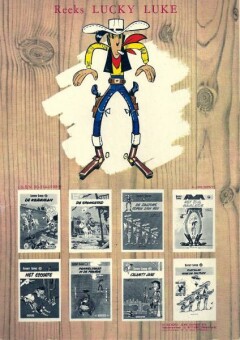 De karavaan / Lucky Luke / 24 achterkant