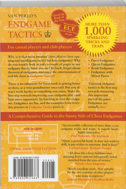 Endgame Tactics achterkant