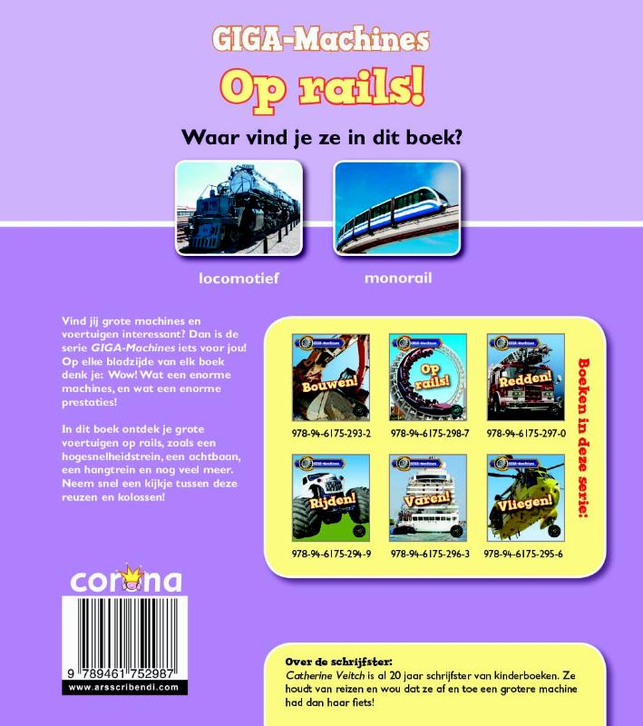 GIGA-machines - Op rails! achterkant