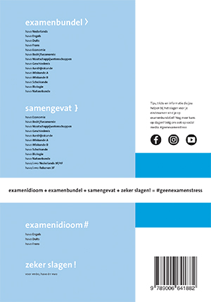 Samengevat / havo Maatschappijwetenschappen Samengevat / havo Maatschappijwetenschappen achterkant